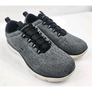 Skechers Mens 8.5 Wide Summits Louvin Sneaker Lite Weight Memory Foam 232186W